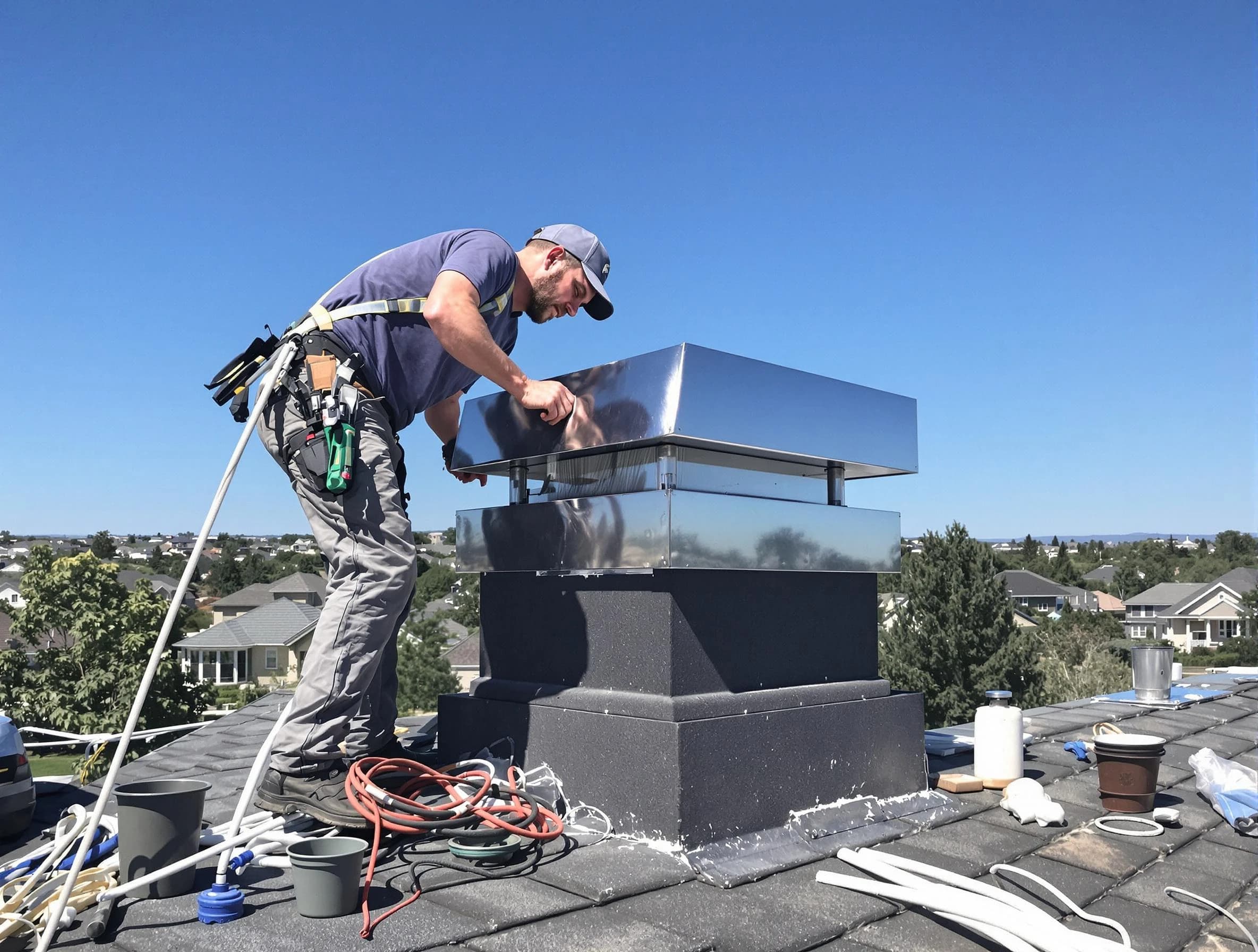 Chimney Cap Services service in Berthoud, CO